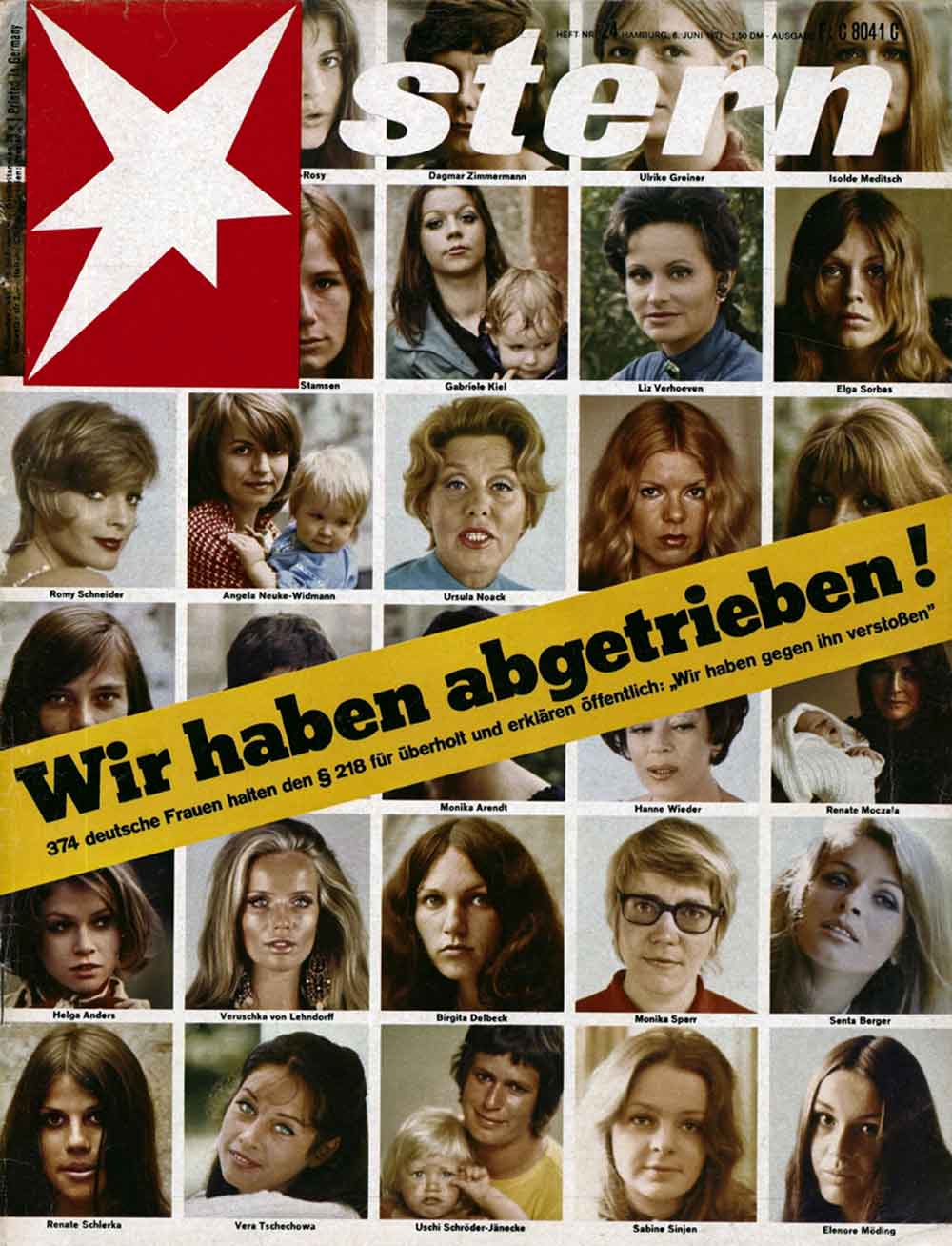 Einfuhrung Wir Haben Abgetrieben Manifest Im Stern 6 Juni 1971 Bayerische Staatsbibliothek Bsb Munchen