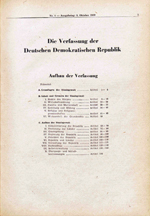 Verfassung der Deutschen Demokratischen Republik, 7. Oktober 1949